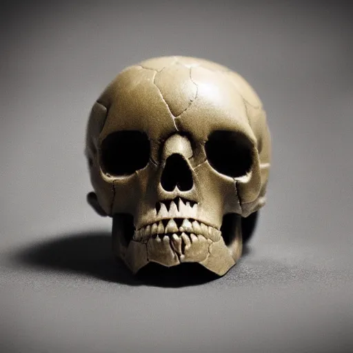 Image similar to d 2 0 merged with a demon skull, realistic photography, high detailed