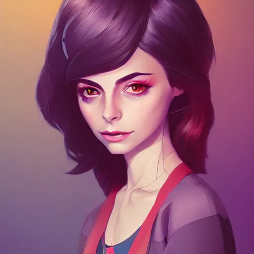 Image similar to a portrait of a beautiful willa holland as a nerd, art by lois van baarle and loish and ross tran and rossdraws and sam yang and samdoesarts and artgerm, digital art, highly detailed, intricate, sharp focus, trending on artstation hq, deviantart, unreal engine 5, 4 k uhd image