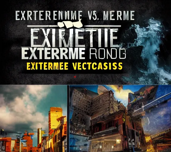 Prompt: extreme versus background