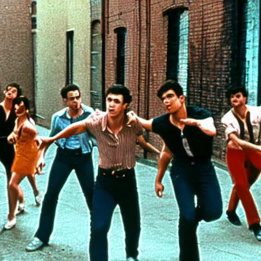 Prompt: West Side Story directed by Sam Raimi