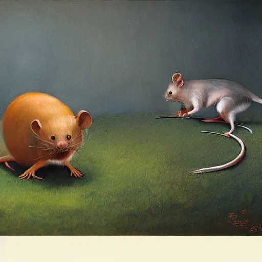 Prompt: Rodent technologies, by Esao Andrews