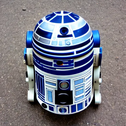 Image similar to Medium format camera that looks like R2D2