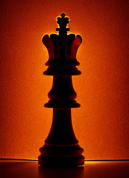 Download Coral Peach Chess Queen Wallpaper