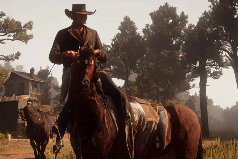 Image similar to clint eastwood in red dead redemption 2