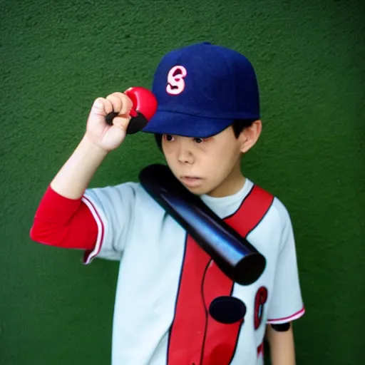 Image similar to Paranoia Agent Lil' Slugger cosplay