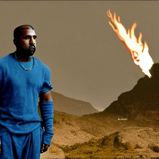 Image similar to kanye west as a character in avatar ( 2 0 0 9 )