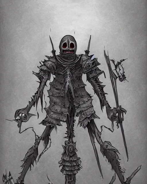 Image similar to an undead knight / eldritch necromancer in the style of studio ghibli in the style of junji ito trending on artstation deviantart pinterest furaffinity detailed realistic hd 8 k high resolution