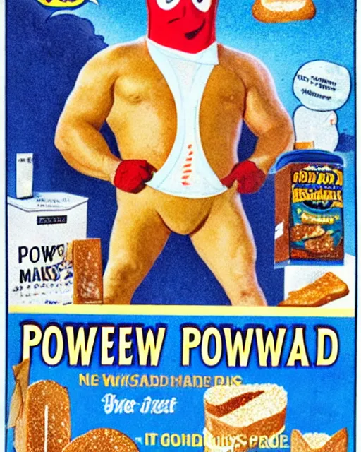 Image similar to powdered toast man