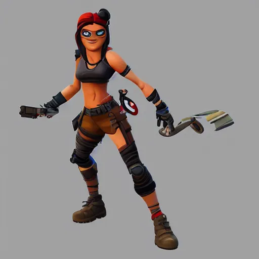 Prompt: the renegade raider from fortnite as a cartoon, 8 k, 3 d model, professional, drawing