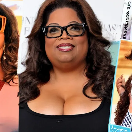 Prompt: 4 5 year old french and swedish woman, looks kind of like chubby white oprah and candace cameron and jennifer garner and marla sokoloff, wears oprah glasses, labile temper, brown hair!, music phd, from wheaton illinois