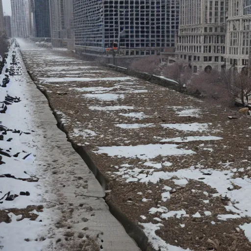 Image similar to Chicago climate disaster