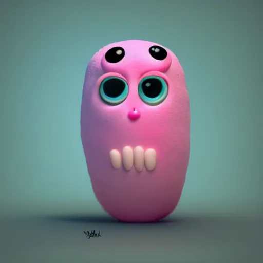 Prompt: cute pink pastele fluffy spuder with huge eyes inside the bottle, digital illustration, cartoon creature, vivid color, soft light, nice, cute, beautiful, masterpiece, tranding on artstation, very detailed, 3 d render