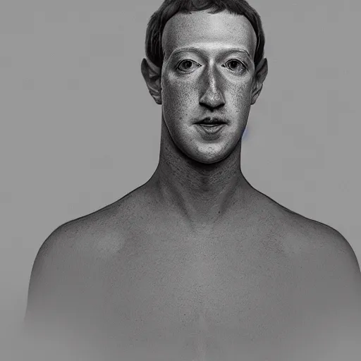 Prompt: Mark Zuckerberg as a lizard, scaled skin, dead eyes, hollow expression, pale skin, portrait, high resolution photograph, 4k