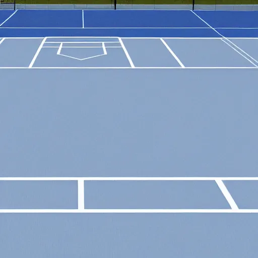 Prompt: liminal space tennis court, dreamcore, empty, blank space, place from your dreams, raw cgi render, blender, surrealism