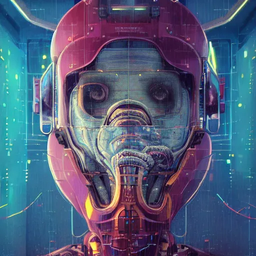 Image similar to hyperrealistic portrait of a squid monster astronaut, full body portrait, well lit, intricate abstract. cyberpunk, intricate artwork, by Tooth Wu, wlop, beeple. octane render,in the style of Jin Kagetsu, James Jean and wlop, highly detailed, sharp focus, intricate concept art, digital painting, ambient lighting, 4k, artstation