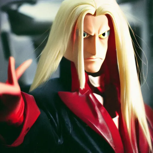 Prompt: a photo of alucard ( sotn ) as a real person, 3 5 mm photography