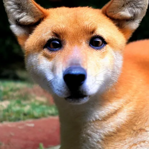 Image similar to realistic photo of dingo took my baby