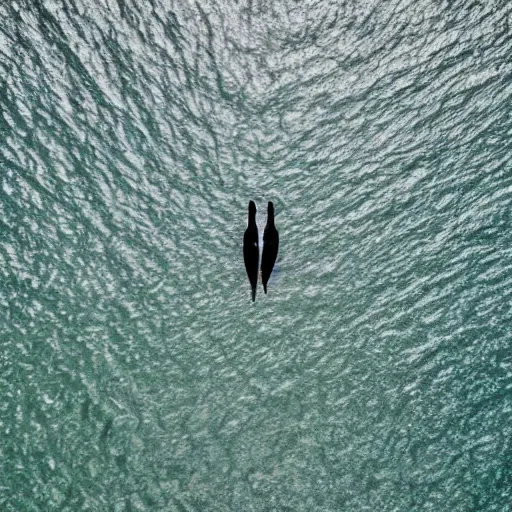 Image similar to simmetrical photo of a seagull flying seen exactly from above. Watching down. Seagull seen from above. 4k still award winning. Pleasant look and colors. Sea on the background.