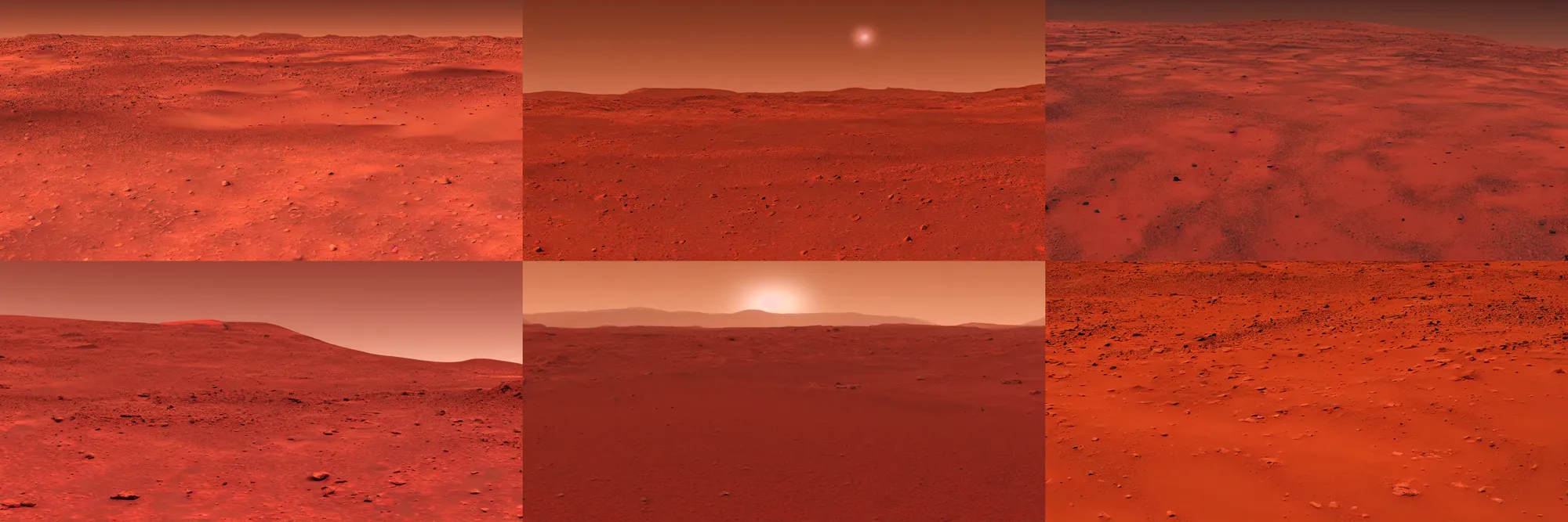 Prompt: photography of the most beautiful place on mars, red desert, red light, photorealistic, ultra detailed, sharp