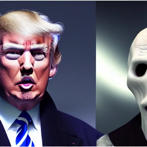 Image similar to trump as voldemort 8 k