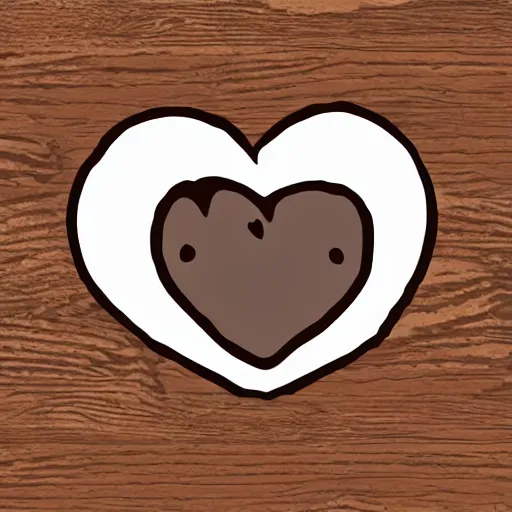 Image similar to cute hedgehog heart love laughing cute adorable emote twitch waving lineart