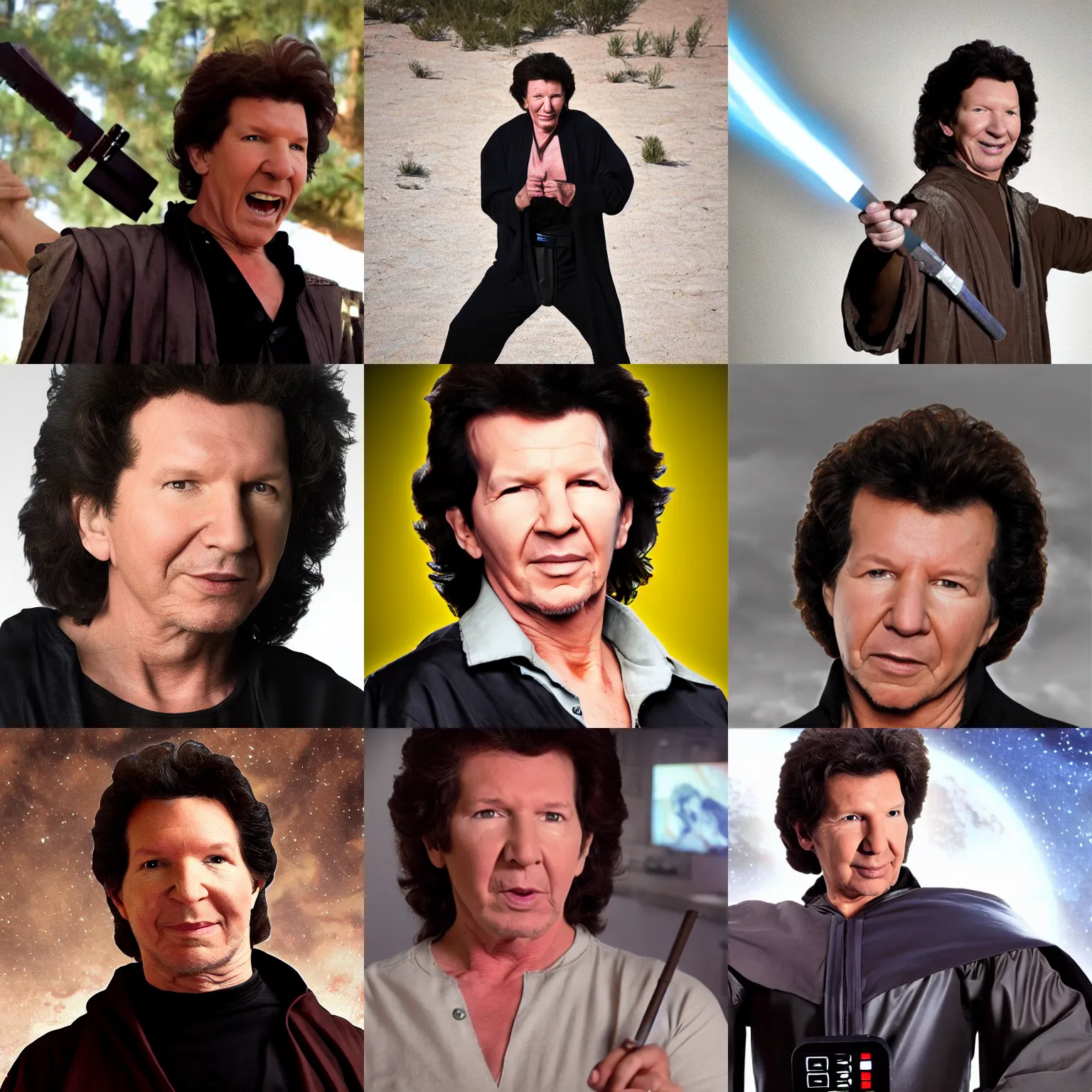 Prompt: neil breen as darth sideous, neil breen face