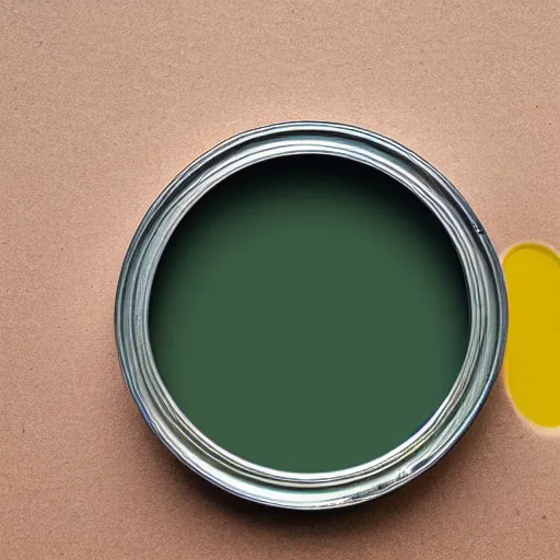 Image similar to can of paint, minimal, modern