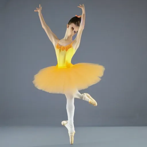 Image similar to josef prusa as a ballerina