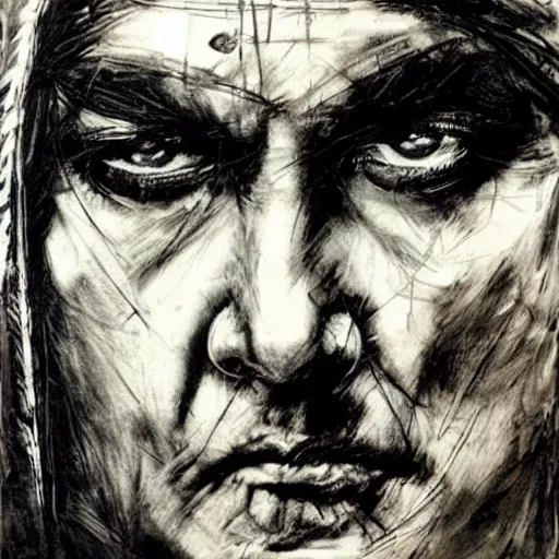 Image similar to A Native American warrior, realistic, sharp focus, 8k high definition, insanely detailed, intricate, elegant, art by Guy Denning