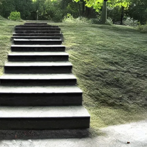 Prompt: impossible stairs