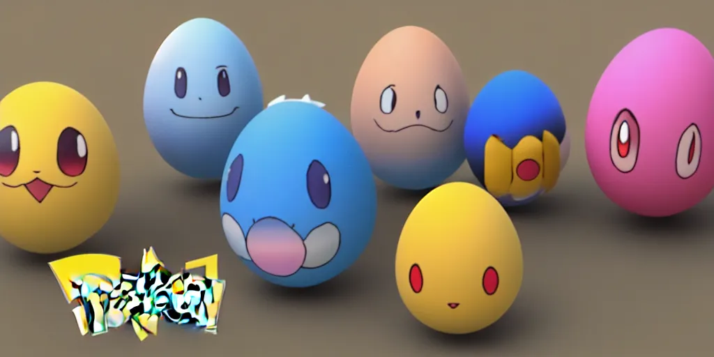 Image similar to real life pokemon egg group, cute!!!, content!!!, mischievous!!!, adorable!!!, fluffy!!!, ultra realistic!!!, golden hour, sharp focus, tiny amount of chromatic aberration