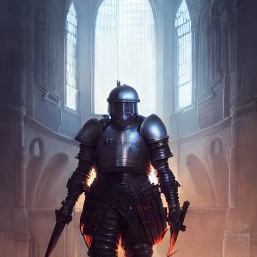 Prompt: boris johnson in armour destroying parliament, anatomy, bathed in light, highly detailed, photorealistic, artstation, smooth, sharp focus, illustration, unreal engine 5, 8 k, art by artgerm and greg rutkowski and edgar maxence
