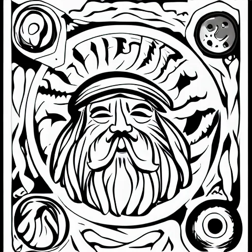 Image similar to bearded man turns bowl using woodlathe, lathe, machinery, vector art