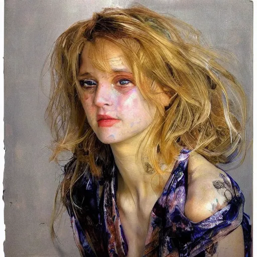 Image similar to godges beautifull woman, that i want to cry, hyperrealism vrubel