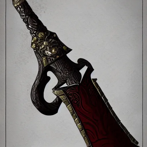 Image similar to an opulent and elegant hatchet, rpg item, fantasy concept art