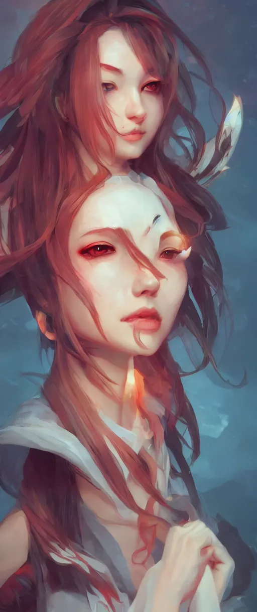 Image similar to 🍤🍤🍤🍣🍙🍣🍤🍛, happy appearance, ioyful vibe and lighting, cgsociety, artstation, in the style of artgerm