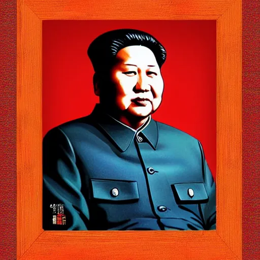 Prompt: portrait of mao zedong, hyper realistic, traditional chinese communist style artwork, masterpiece. digital art painting