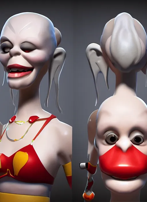 Image similar to harley king, smooth, unreal engine 5, pixar