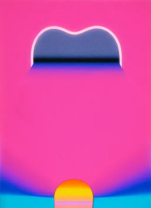 Prompt: kissing pink by shusei nagaoka, kaws, david rudnick, airbrush on canvas, pastell colours, cell shaded!!!, 8 k
