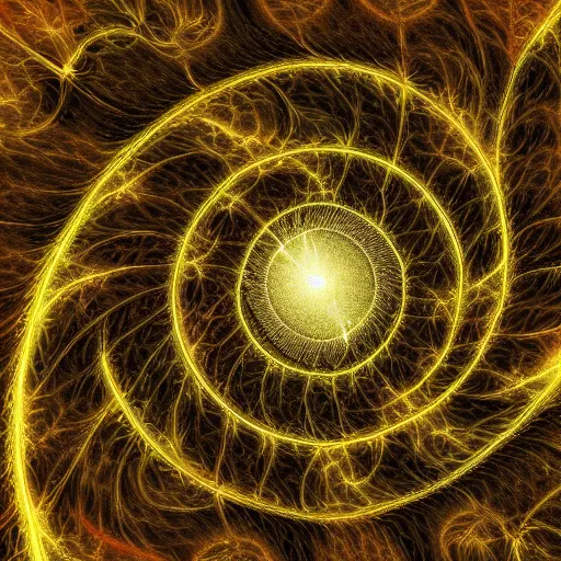 Prompt: a fractal planet with infinite complexity and beauty