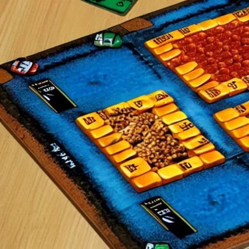 Image similar to black robber stealing corn in catan