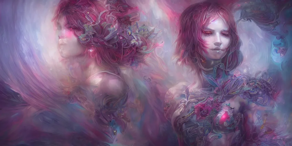 Image similar to dreamscape, female, ross tran, vivid colors, anatomical, highly detailed sculpture, intricate detailed, ommatidia, 8 k, cinematic atmosphere, post - processing