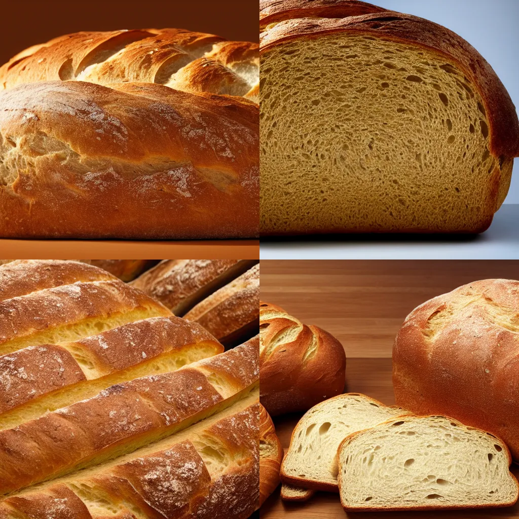 Prompt: bread in 12k resolution