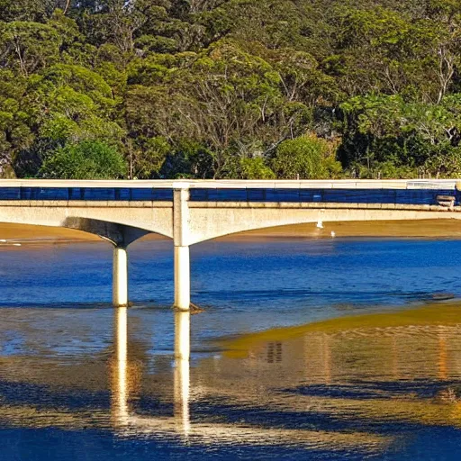 Prompt: Toukley Bridge, Central Coast, NSW