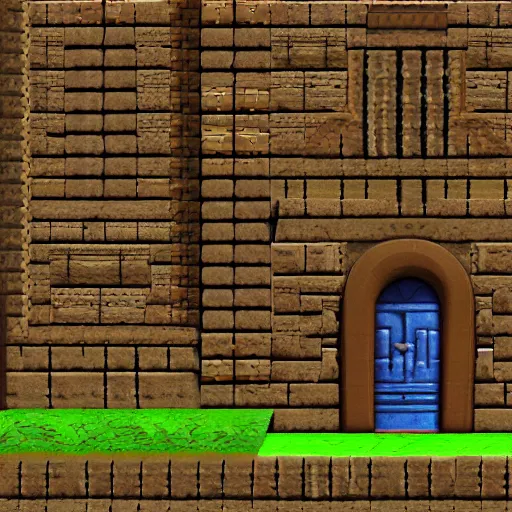 Image similar to a building texture from the the legend of zelda : the wind waker