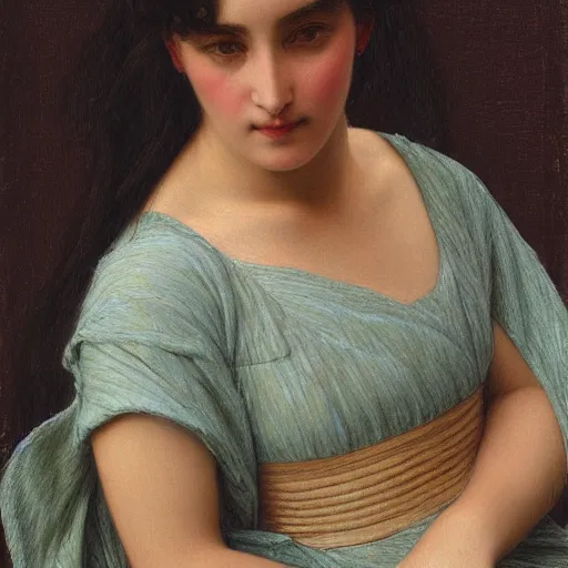 Image similar to sketch study of a woman by john william godward