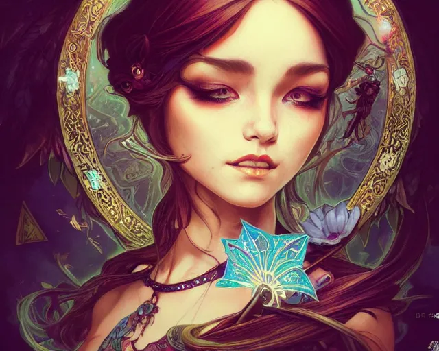 Image similar to photography of jasmine becket - griffith, deep focus, d & d, fantasy, intricate, elegant, highly detailed, digital painting, artstation, concept art, matte, sharp focus, illustration, hearthstone, art by artgerm and greg rutkowski and alphonse mucha