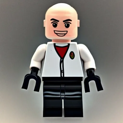 Image similar to jean luc picard lego mini figure