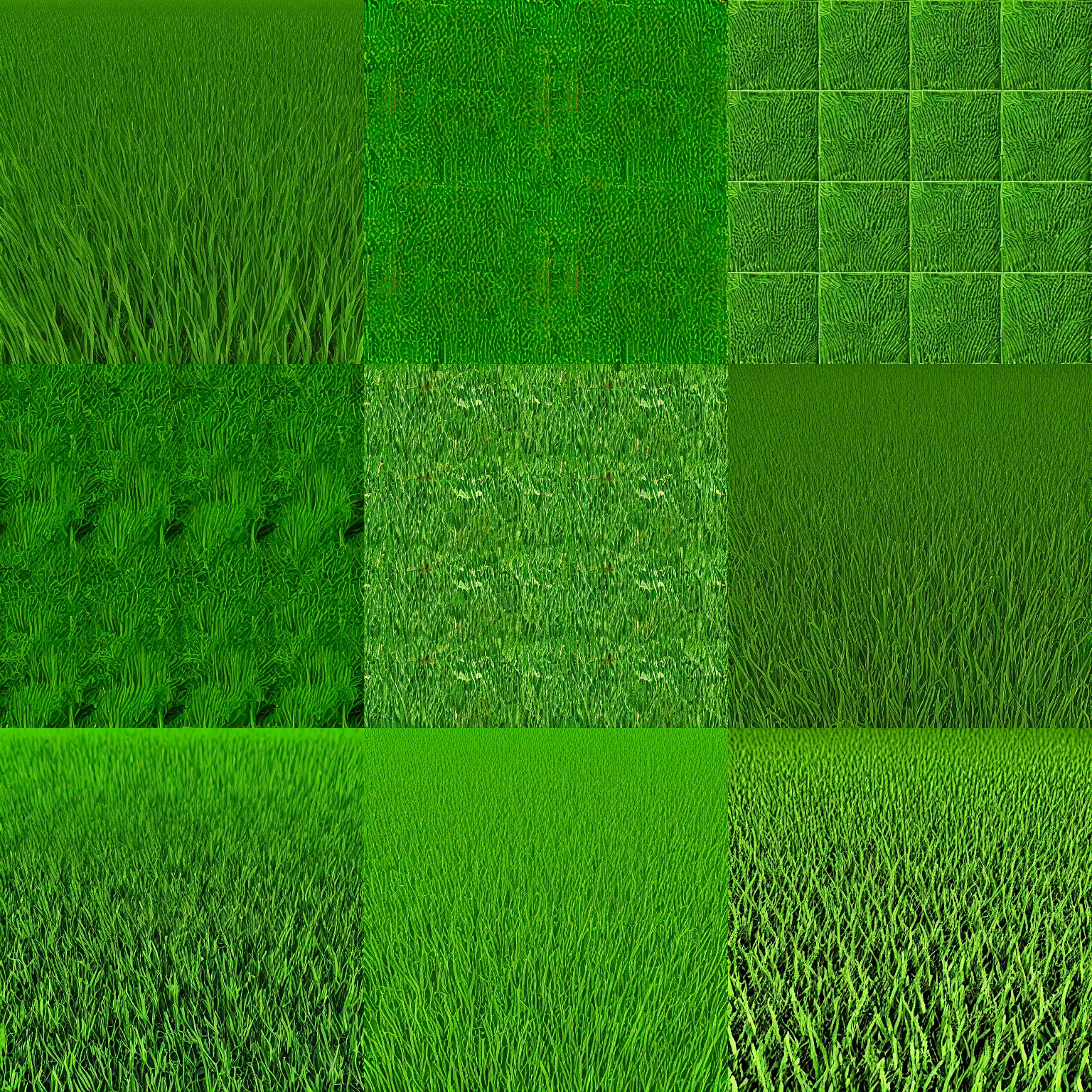 Prompt: tileable grass normal map, 4 k