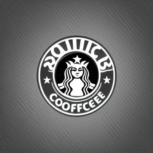 Image similar to a 2 d fountain icon, rouph edges, dark paint, in the style of starbucks, high resolution, white backround, no numbers, extremely detailed, clean, vector, 4 k, concept art, award winning, black and white,